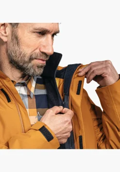 MEN SCHÖFFEL Trek & Hike|Double Jackets<3in1 jacket with a rainproof outer layer blau