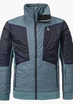MEN SCHÖFFEL Skiing|Down- / Thermojacket<Insulated jacket with recycled padding blue