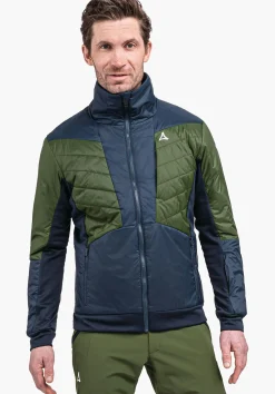 MEN SCHÖFFEL Skiing|Down- / Thermojacket<Insulated jacket with recycled padding blue