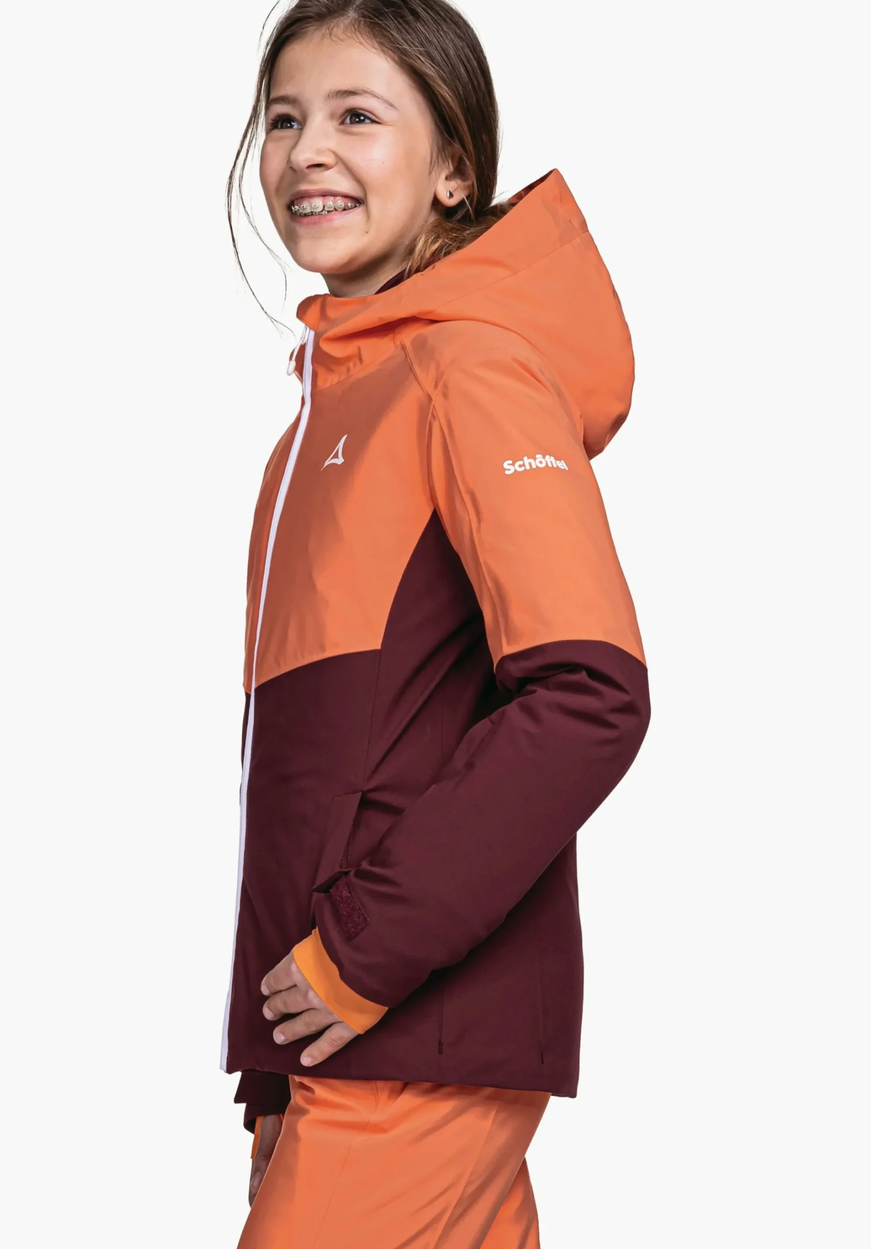 CHILDREN SCHÖFFEL Ski<Kids waterproof and warm ski jacket red