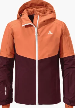 CHILDREN SCHÖFFEL Ski<Kids waterproof and warm ski jacket red