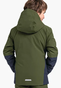 CHILDREN SCHÖFFEL Ski<Kids waterproof and warm ski jacket red