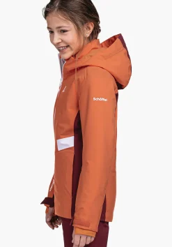 CHILDREN SCHÖFFEL Ski<Kids waterproof and warm ski jacket orange
