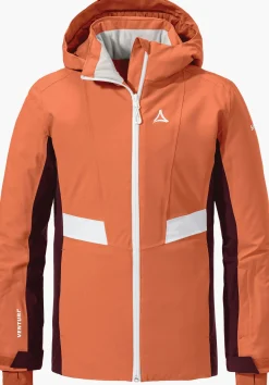 CHILDREN SCHÖFFEL Ski<Kids waterproof and warm ski jacket orange