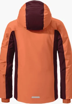 CHILDREN SCHÖFFEL Ski<Kids waterproof and warm ski jacket orange