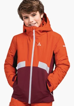 CHILDREN SCHÖFFEL Ski<Kids waterproof and warm ski jacket orange