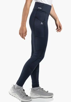 WOMEN SCHÖFFEL Pants Long<Leggings for sport hiking grün