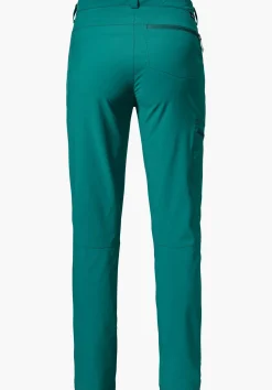 WOMEN SCHÖFFEL Trek & Hike|Pants Long<Light, comfortable summer hiking pants green