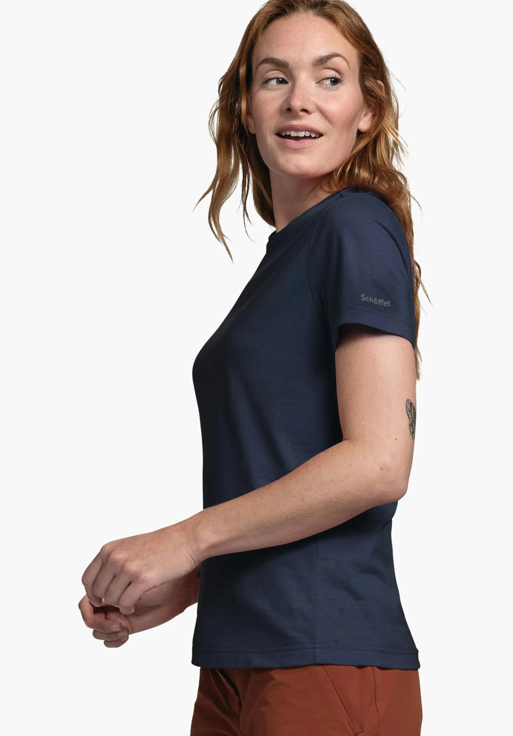 WOMEN SCHÖFFEL <Lightweight & quick drying t-shirt rosa