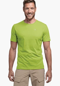 MEN SCHÖFFEL <Lightweight & quick drying t-shirt orange
