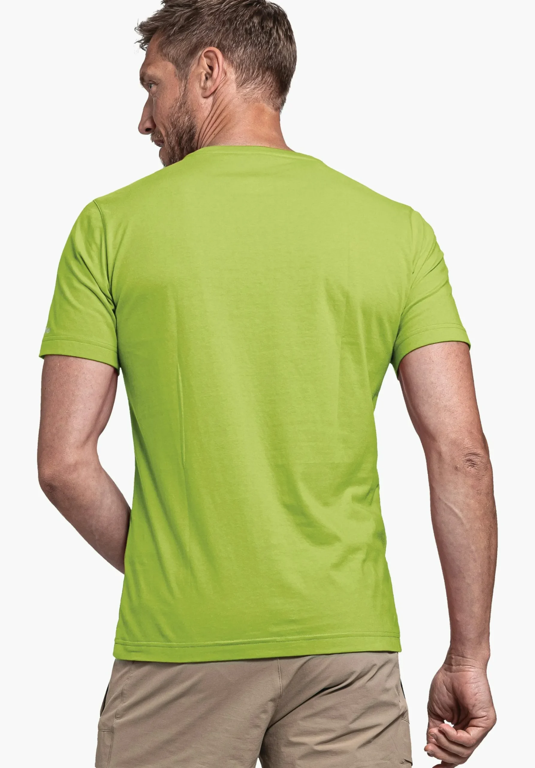 MEN SCHÖFFEL <Lightweight & quick drying t-shirt orange