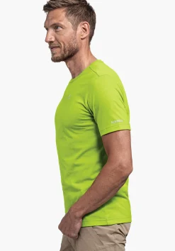MEN SCHÖFFEL <Lightweight & quick drying t-shirt orange