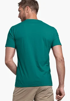 MEN SCHÖFFEL <Lightweight & quick drying t-shirt orange