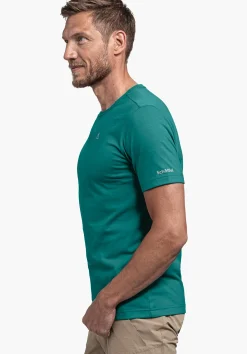 MEN SCHÖFFEL <Lightweight & quick drying t-shirt orange