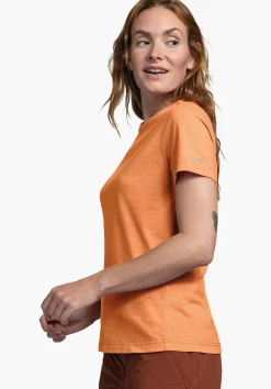 WOMEN SCHÖFFEL <Lightweight & quick drying t-shirt rosa