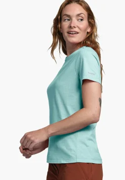 WOMEN SCHÖFFEL <Lightweight & quick drying t-shirt rosa