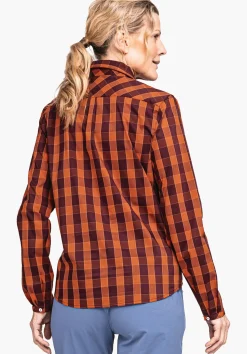 WOMEN SCHÖFFEL Trek & Hike<Lightweight and quick drying blouse red