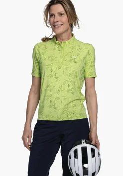 WOMEN SCHÖFFEL Bike<Lightweight bike shirt with half zip rosa