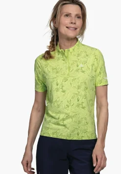 WOMEN SCHÖFFEL Bike<Lightweight bike shirt with half zip rosa
