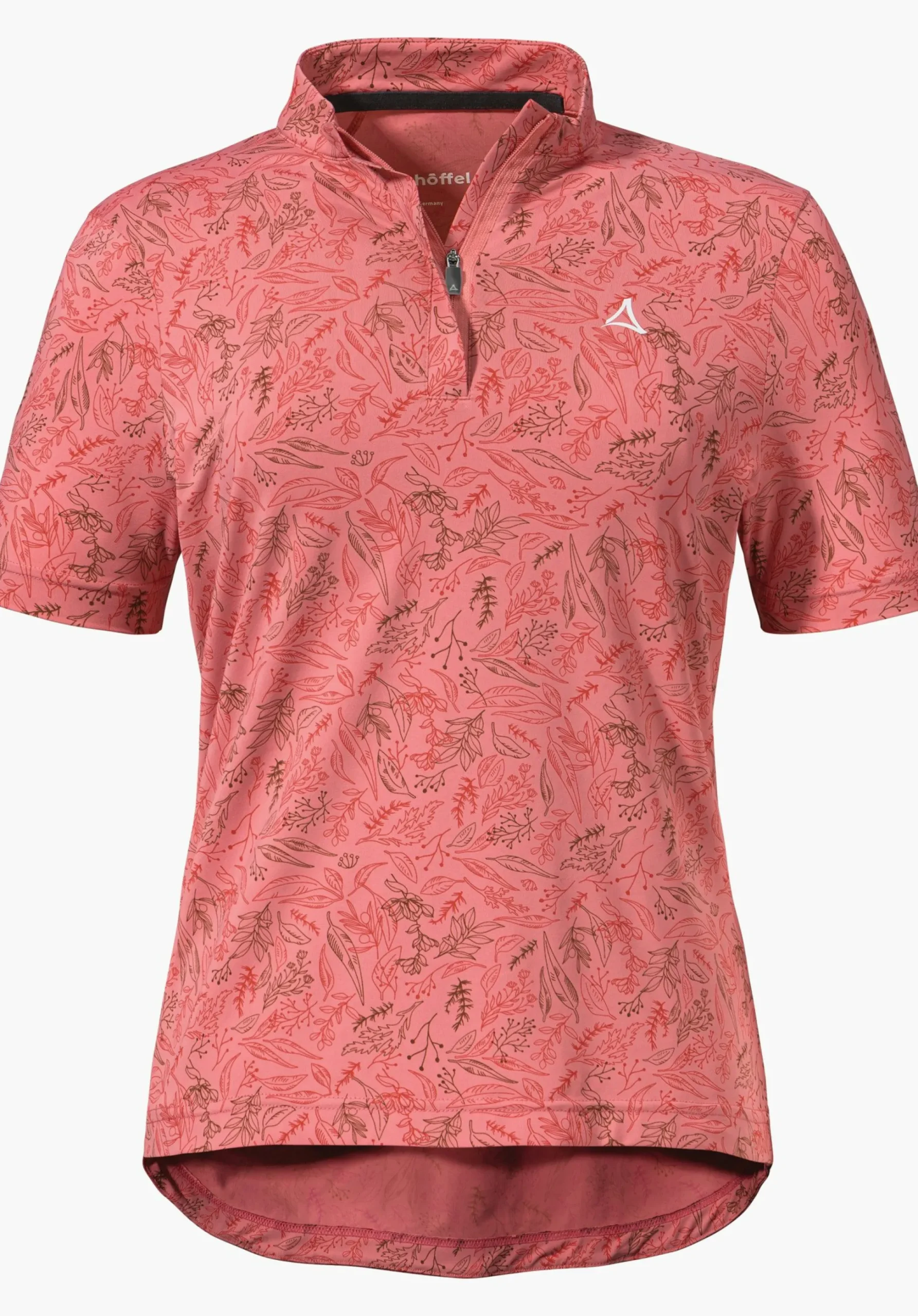 WOMEN SCHÖFFEL Bike<Lightweight bike shirt with half zip rosa