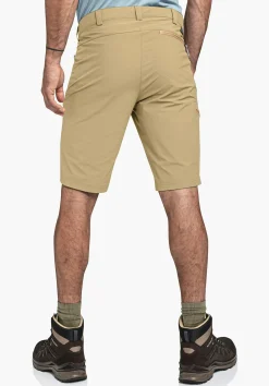 MEN SCHÖFFEL Trek & Hike|Pants Short<Lightweight shorts in 4-way stretch beige