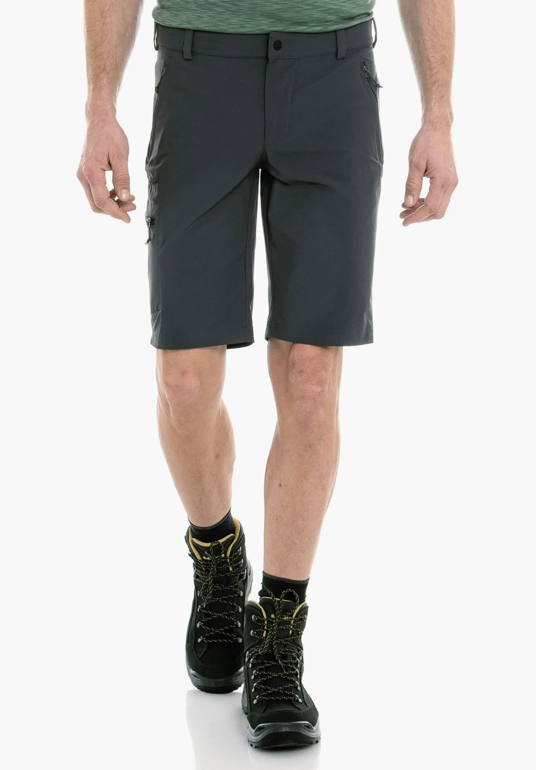 MEN SCHÖFFEL Trek & Hike|Pants Short<Lightweight shorts in 4-way stretch beige