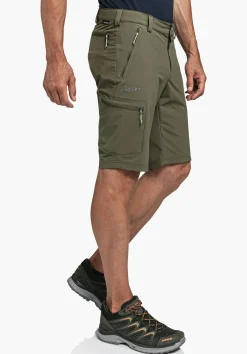 MEN SCHÖFFEL Pants Short|Trek & Hike<Lightweight shorts in 4-way stretch beige