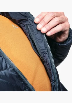 MEN SCHÖFFEL Trek & Hike|Down- / Thermojacket<Lightweight ZipIn! thermal jacket orange