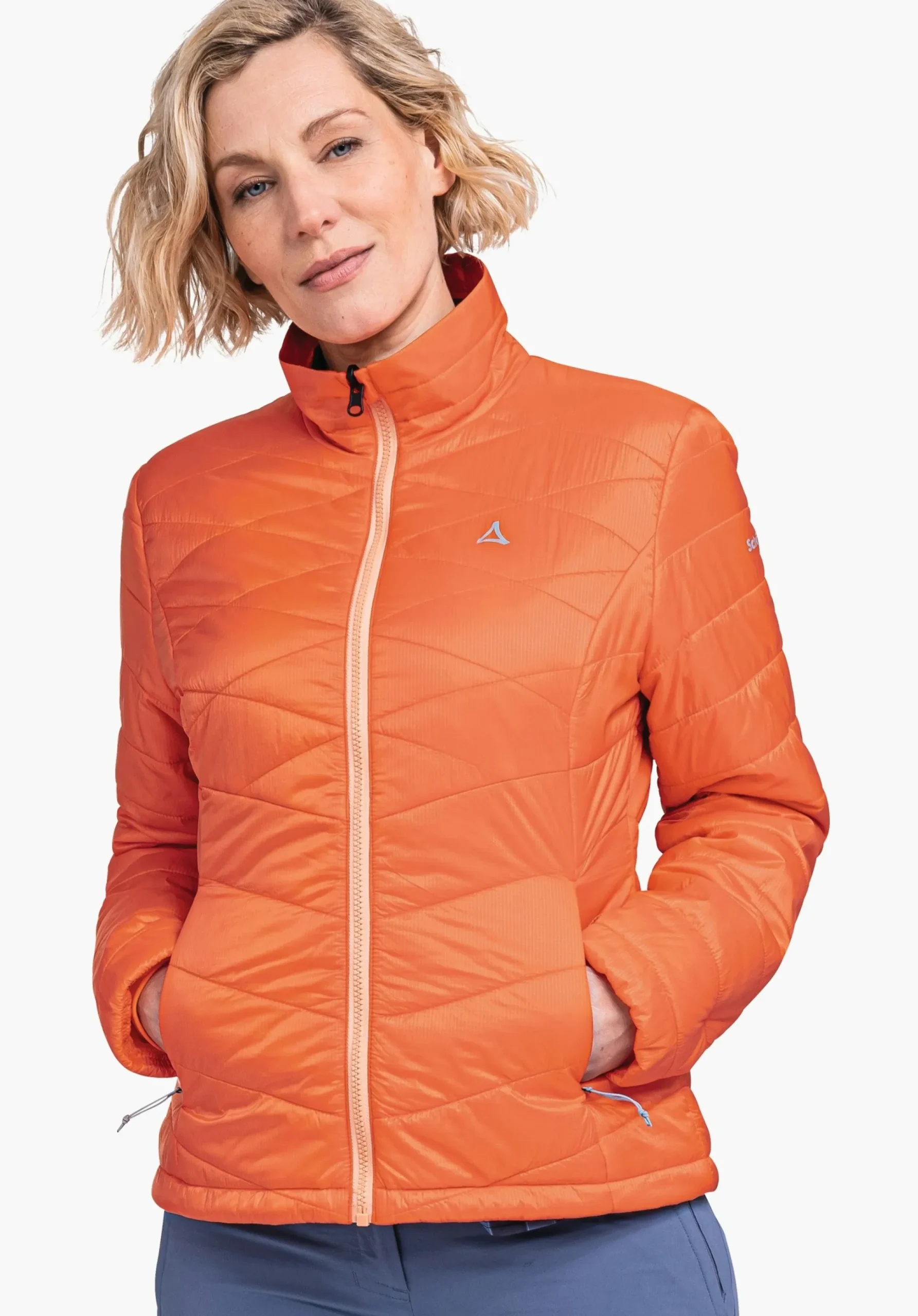 WOMEN SCHÖFFEL Trek & Hike|Down- / Thermojacket<Lightweight ZipIn! thermal jacket orange