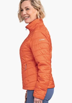 WOMEN SCHÖFFEL Trek & Hike|Down- / Thermojacket<Lightweight ZipIn! thermal jacket orange