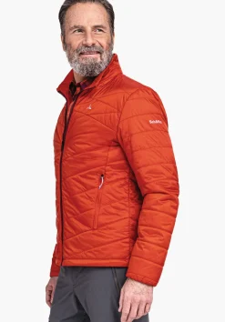 MEN SCHÖFFEL Trek & Hike|Down- / Thermojacket<Lightweight ZipIn! thermal jacket orange