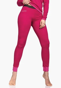 WOMEN SCHÖFFEL Skiing|Trek & Hike<Long underpants with soft merino wool pink
