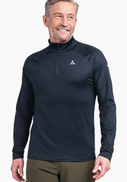 MEN SCHÖFFEL Skiing<Longsleeve made of recycled material grün