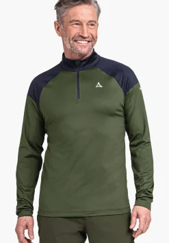 MEN SCHÖFFEL Skiing<Longsleeve made of recycled material grün