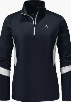 WOMEN SCHÖFFEL Skiing<Longsleeve made of recycled material red