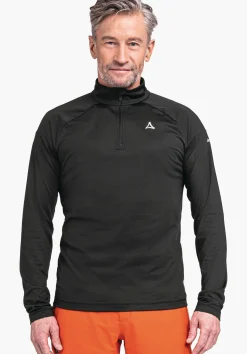 MEN SCHÖFFEL Skiing<Longsleeve made of recycled material grün