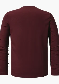 MEN SCHÖFFEL Travel/Leisure<Longsleeve with highest wearing comfort red