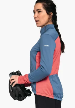 WOMEN SCHÖFFEL Bike<Longsleeve with three-part back pocket blau