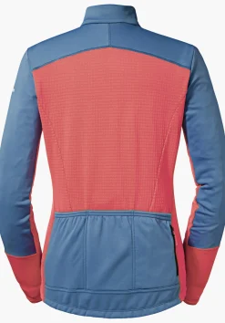 WOMEN SCHÖFFEL Bike<Longsleeve with three-part back pocket blau