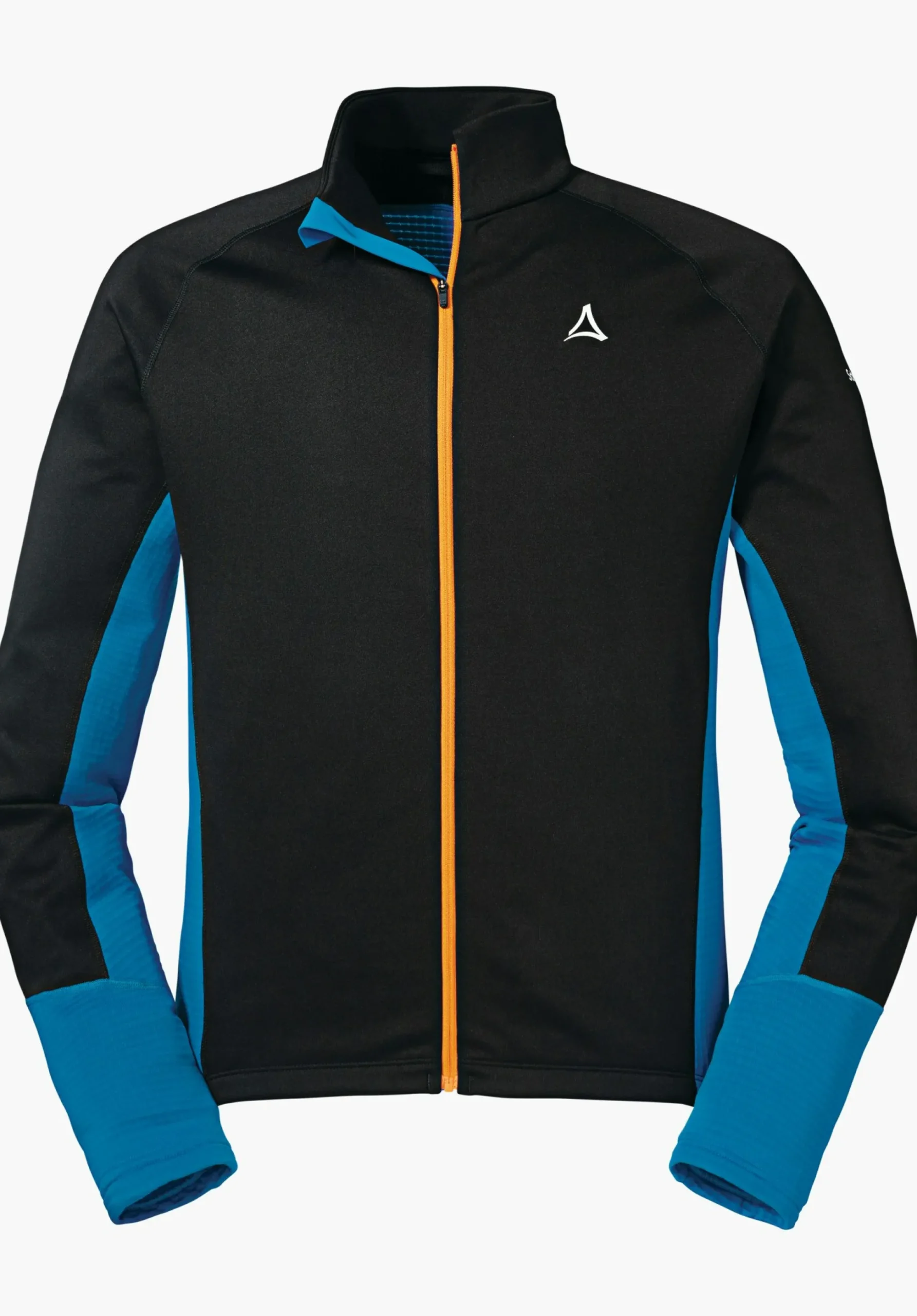 MEN SCHÖFFEL Bike<Longsleeve with three-part back pocket orange