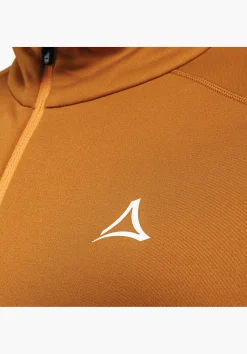 MEN SCHÖFFEL Bike<Longsleeve with three-part back pocket orange