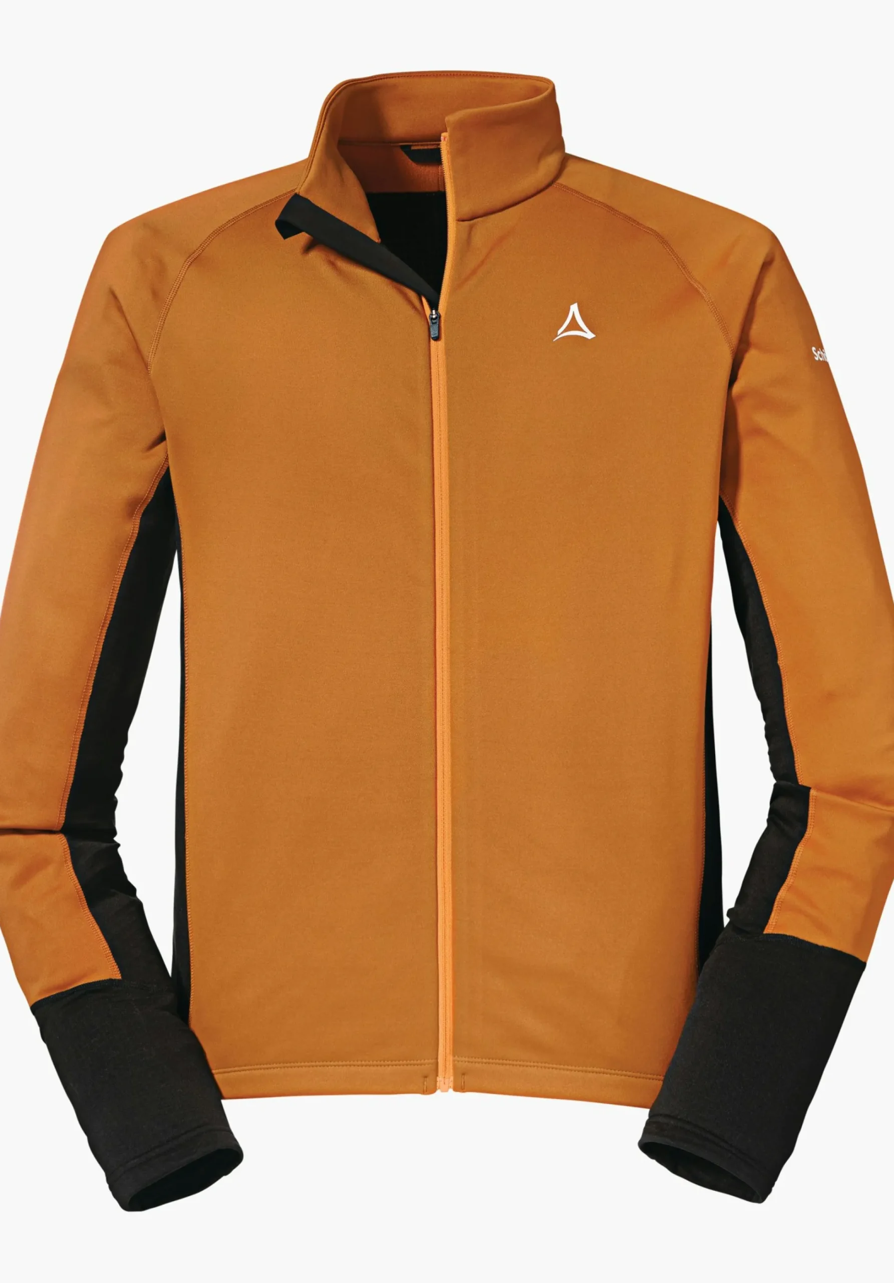 MEN SCHÖFFEL Bike<Longsleeve with three-part back pocket orange