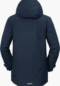 MEN SCHÖFFEL Travel/Leisure|Parka / Coat<Modern waterproof down parka red