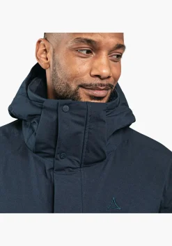 MEN SCHÖFFEL Travel/Leisure|Parka / Coat<Modern waterproof down parka red