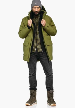 MEN SCHÖFFEL Travel/Leisure|Parka / Coat<Modern waterproof down parka red