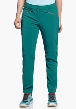WOMEN SCHÖFFEL Trek & Hike|Pants Long<Multifunctional & technical hiking pants grün