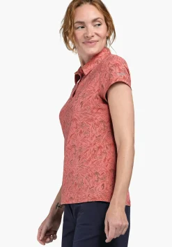 WOMEN SCHÖFFEL <Polo shirt with high freedom of movement rosa
