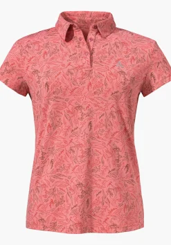 WOMEN SCHÖFFEL <Polo shirt with high freedom of movement rosa
