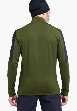 MEN SCHÖFFEL Skiing<Premium longsleeve in the best material blue