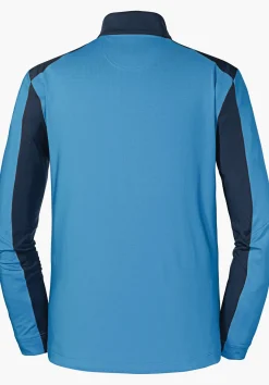 MEN SCHÖFFEL Skiing<Premium longsleeve in the best material blue